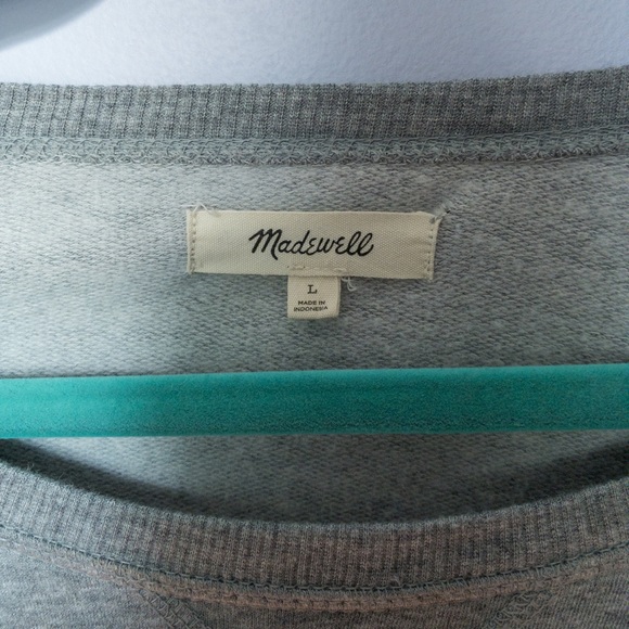 MADEWELL | Crew Neck Raglan Sleeve Sweatshirt - Picture 5 of 5